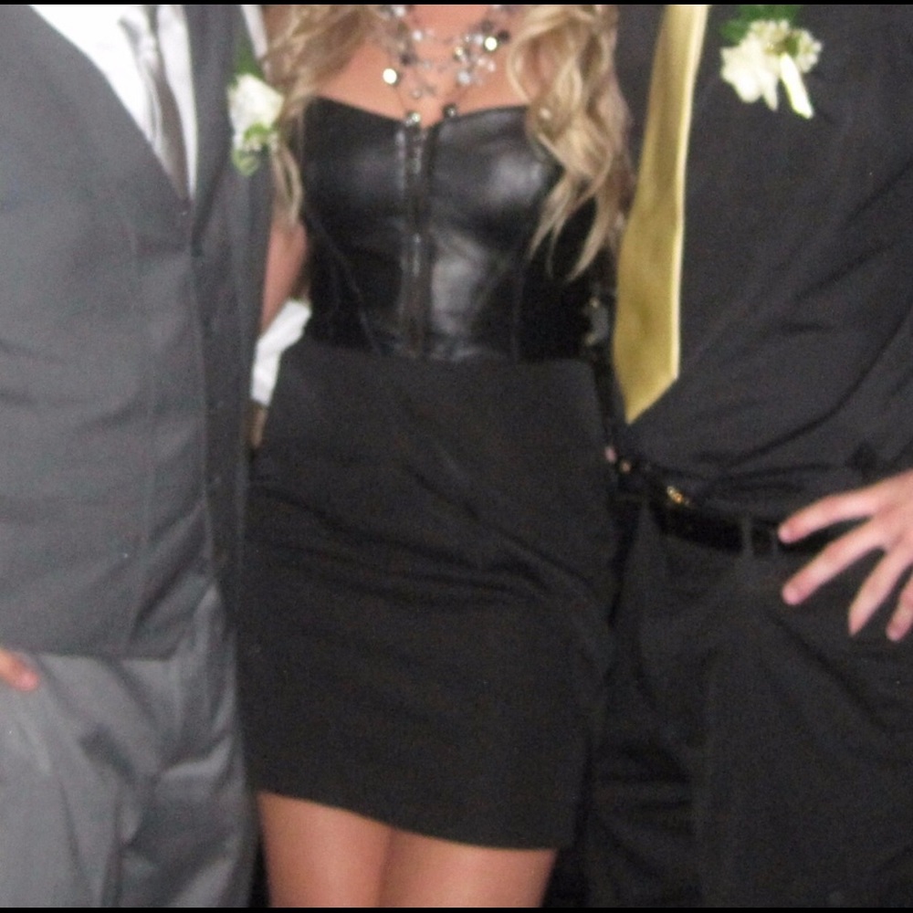 Bebe black dress